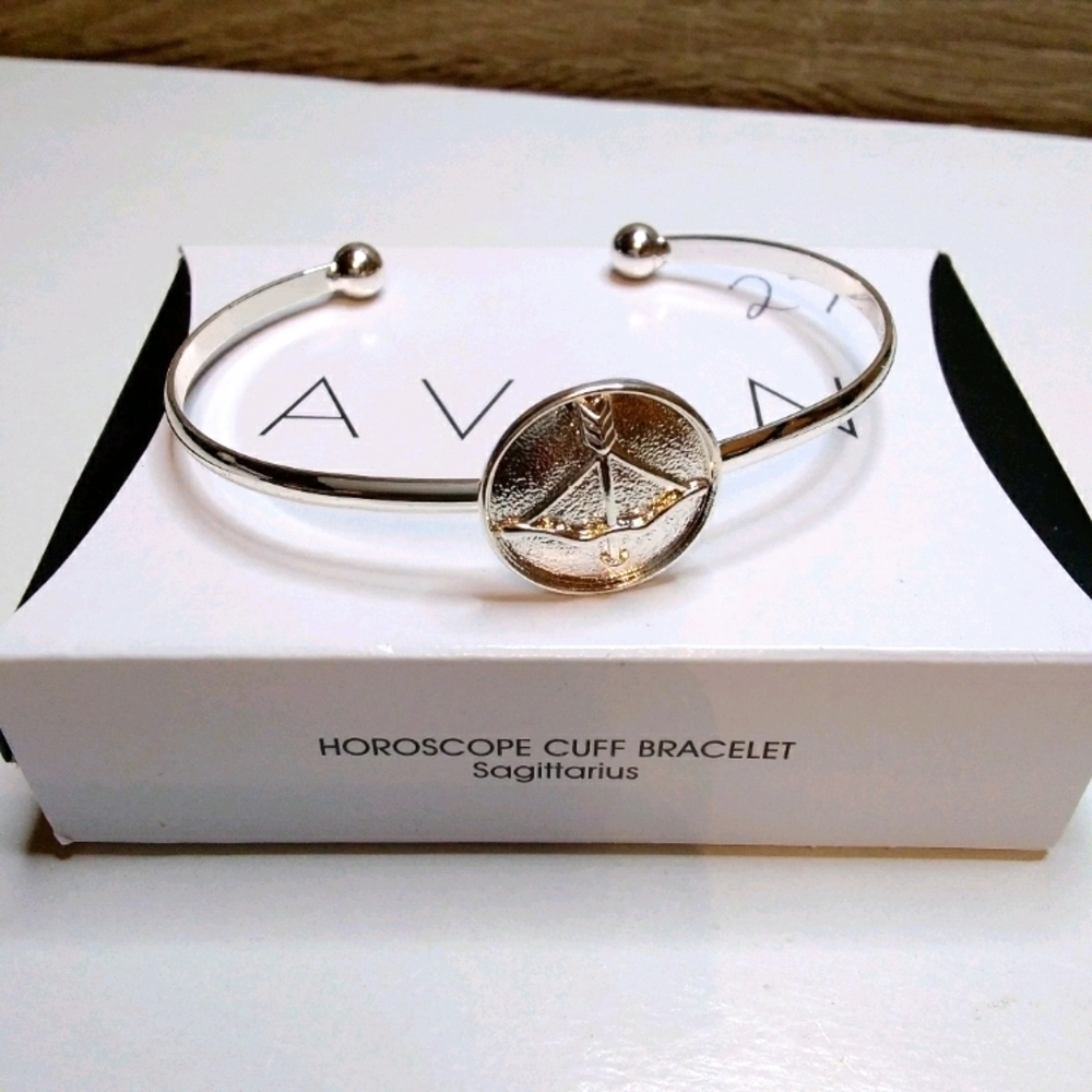 New Sagittarius horoscope cuff bracelet Avon Fashion jewelry